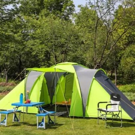 Plestin-les-Grèves Tente 3 Chambres, Petit Camping Familial Vue Mer מראה חיצוני תמונה