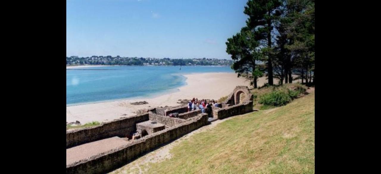 Plestin-les-Grèves Tente 3 Chambres, Petit Camping Familial Vue Mer מראה חיצוני תמונה