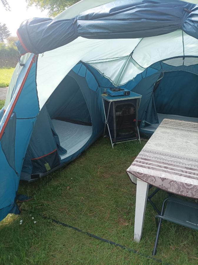 Plestin-les-Grèves Tente 3 Chambres, Petit Camping Familial Vue Mer מראה חיצוני תמונה